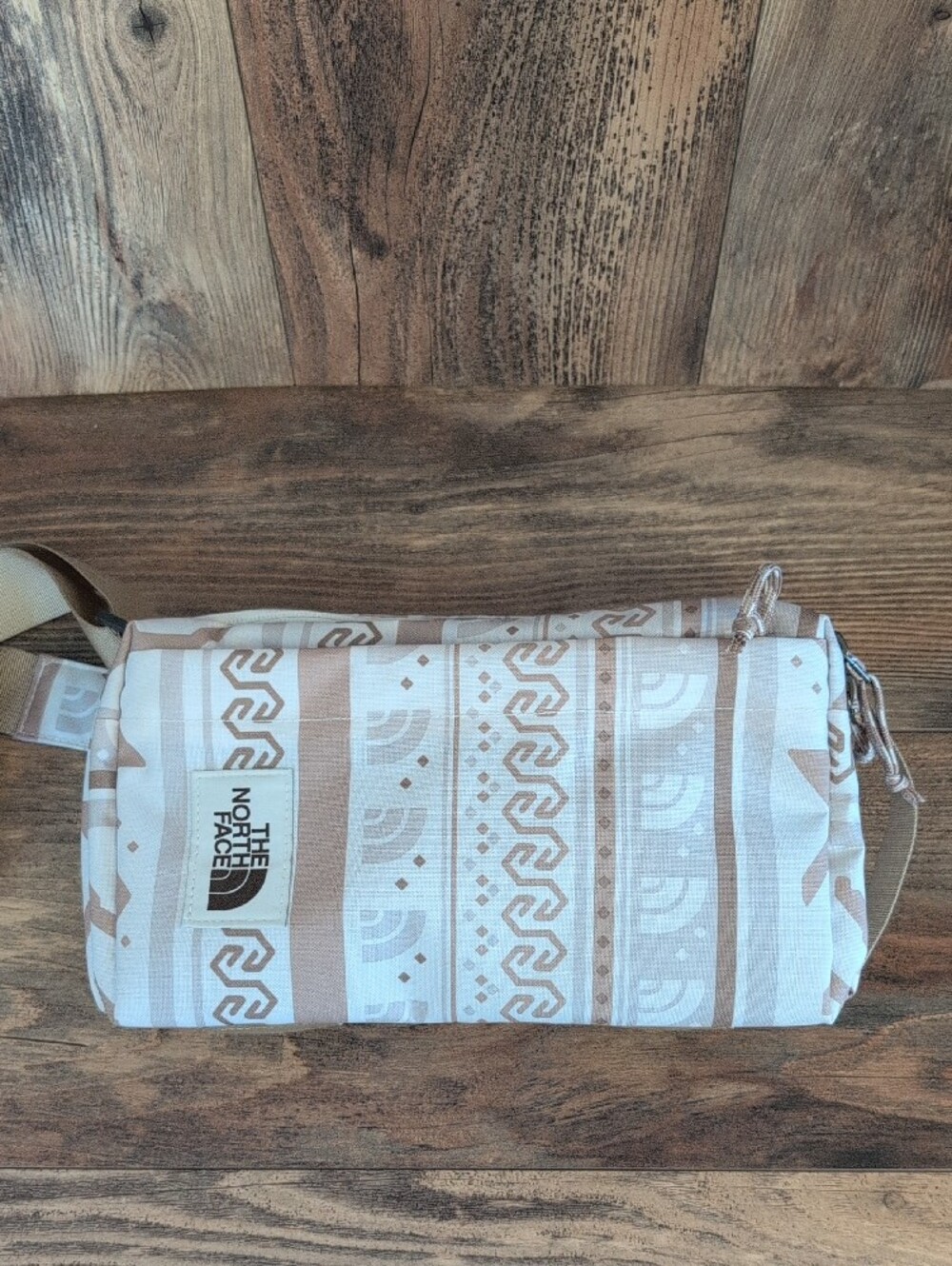 The North Face Fiarisle Print kelp TNF Mountain Field Sling Bag - Picture 3 of 9